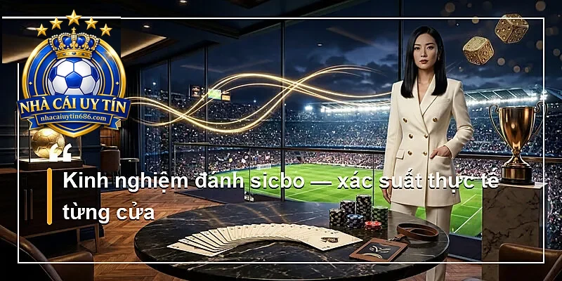Kinh nghiệm đánh sicbo — xác suất thực tế từng cửa