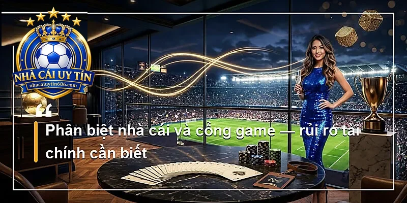 Phân biệt nhà cái và cổng game — rủi ro tài chính cần biết